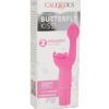 Butterfly Kiss Silicone Vibrator - Pink