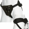 Vac-U-Lock Platinum Corset Harness with Plug - Black