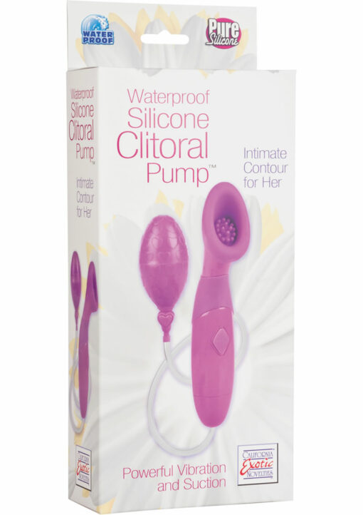 Intimate Pump Silicone Clitoral Pump - Pink