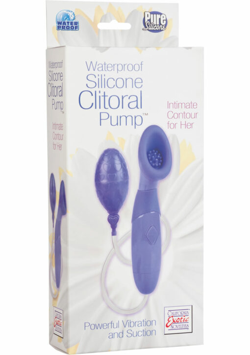 Intimate Pump Silicone Clitoral Pump - Purple