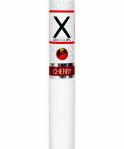 X On The Lips Buzzing Lip Balm with Pheromones Electric Cherry Flavor .75oz