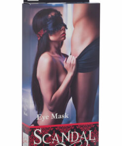 Scandal Eye Mask - Black/Red