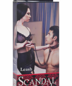 Scandal Leash - Black/Red