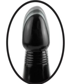 Anal Fantasy Collection Silicone Vibrating Thruster Waterproof 5.5in - Black