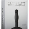 Platinum Premium Silicone - The Minis - Smooth - Small Anal Plug - Black