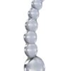Icicles No 66 Beaded Anal Probe 4.75in - Clear