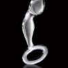 Icicles No 46 Glass Anal P-Spot Plug - Clear
