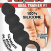 Ram Anal Trainer #1 Silicone Anal Probe - Black