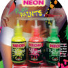 Neon Play Paints Assorted Colors 3 Each Per Pack