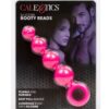 Silicone Booty Anal Beads - Pink