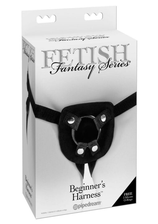 Fetish Fantasy Series Beginner`s Adjustable Harness - Black