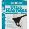 Vac-U-Lock Ultra Harness with Snaps - Black