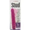 Bendie Stud Rod Vibrator - Pink