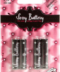 Sexy Battery Xtra Endurance Alkaline Batteries LR03 AAA/ 1.5V (4 Pack)