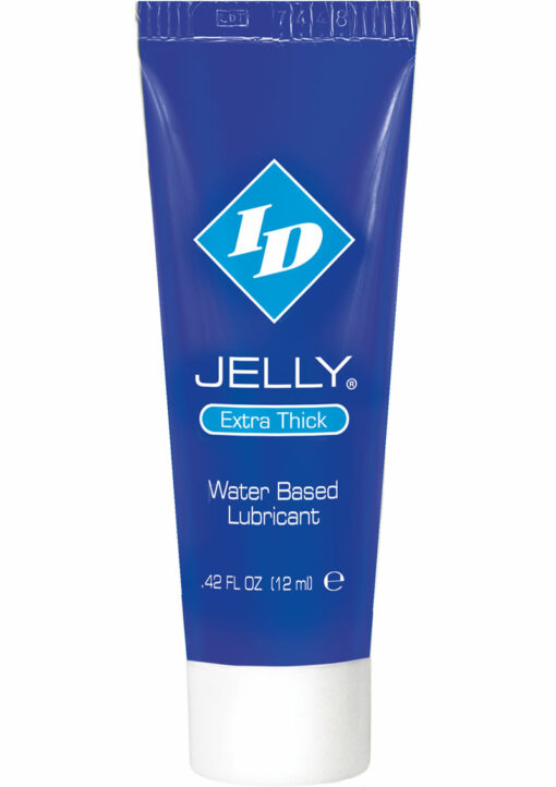 ID Jelly Extra Thick Water Based Lubricant 12 Milliliter Tube 500 Each Per Case