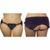 Sportsheets Curvy Collection Plush Adjustable Strap-On - Plus Size - Purple
