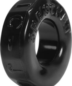 Oxballs Atomic Jock Sprocket Super Stretchy Cock Ring 2.8in- Black