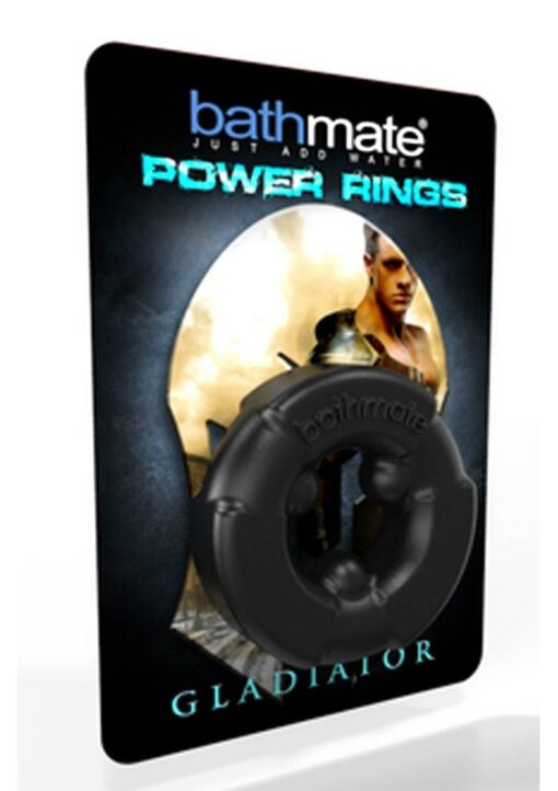 Bathmate Gladiator Power Ring Cock Ring - Black