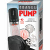 Travel Pump Compact Penis Pump Kit - Clear/ Black