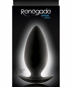 Renegade Spade Anal Plug - Large - Black