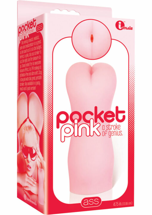 The 9`s - Pocket Pink Mini Ass Masturbator - Pink
