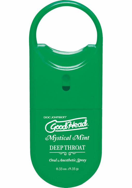 GoodHead Deep Throat To-Go Oral Anesthetic Spray Mint .33oz