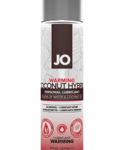 JO Silicone Free Coconut Hybrid Warming Lubricant 4oz