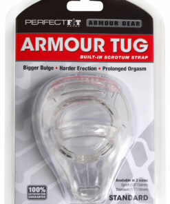 Perfect Fit Armour Gear Armour Tug Built in Scrotum Strap Standard - Clear
