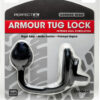 Perfect Fit Armour Gear Armour Tug Lock Prostate Plug Standard - Black