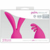 PalmPleasure Silicone Massager Head Attachment (2 Per Pack) - Pink