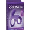 Fantasy C-Ringz Ultimate Silicone Couples Cage Cock Ring - Purple