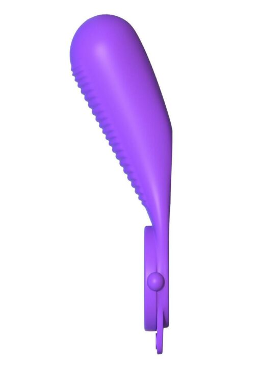 Fantasy C-Ringz Silicone Ride N` Glide Couples Cock Ring - Purple