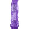 B Yours Vibe 1 Vibrating Dildo 9in - Purple