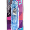 Naturally Yours Wild Ride Vibrating Dildo 9in - Blue