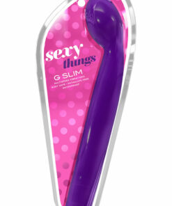 Sexy Things G Slim G-Spot Vibrator- Purple