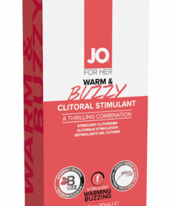 JO Warm and Buzzy Water Based Warming Clitoral Stimulant Cream .34oz