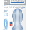 TitanMen The Hollow Open Tunnel Anal Plug - Clear