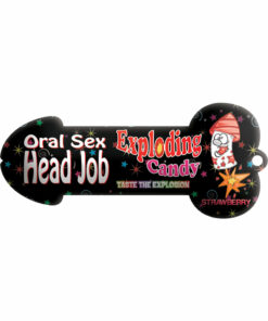 Head Job Oral Sex Exploding Candy Strawberry 2.12 Ounce