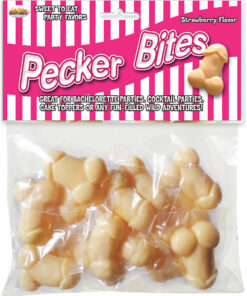Pecker Bites Candy Strawberry