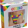 Rainbow Men`s Thong - Multicolor