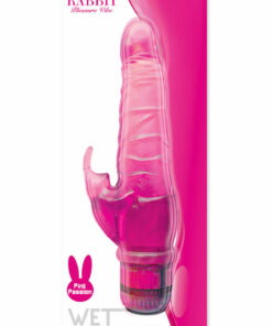 Wet Dreams Rapid Rabbit Pleasure Vibe Water Resistant Vibrator - Pink Passion