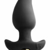 Butt Quiver Vibrating Silicone Butt Plug - Black