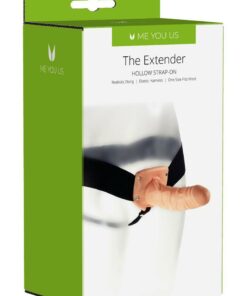 ME YOU US The Extender Hollow Strap On - Vanilla