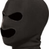 Master Series Spandex Hood with Eye and Mouth Holes - Black