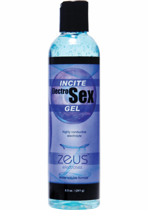 Zeus Electrosex Gel 8oz - Blue