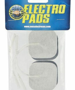 Zeus Electrosex Adhesive Electro-Pads (4 Pack) - White