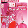 Size Matters Vaginal Pump and Cup Set - Pink