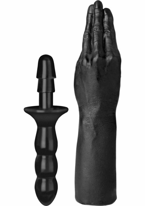 TitanMen The Hand Dildo with Handle - Black