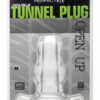 Perfect Fit Double Tunnel Plug - MD - Clear