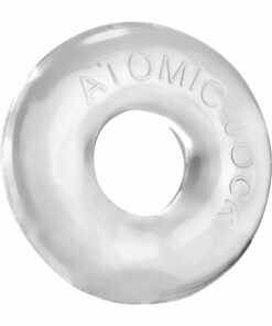 Oxballs Atomic Jock Do-Nut-2 Fatty Cock Ring - Clear